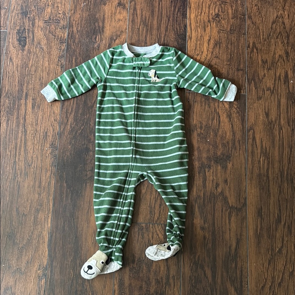 Puppy pajama onesie